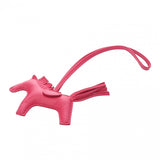 HERMES エルメス ロデオ PM バッグチャーム ローズメキシコ Y刻印(2020年頃) ユニセックス アニョーミロ チャーム Aランク 中古 銀蔵