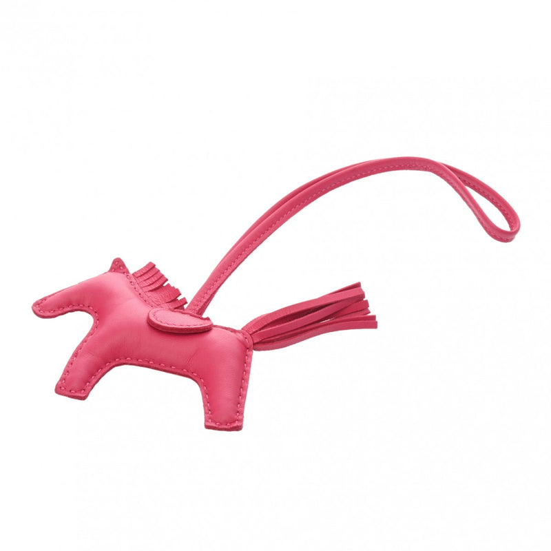 HERMES エルメス ロデオ PM バッグチャーム ローズメキシコ Y刻印(2020年頃) ユニセックス アニョーミロ チャーム Aランク 中古 銀蔵