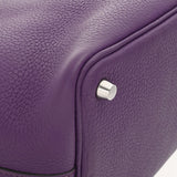 HERMES エルメス ピコタン ロックPM カシス □P刻印(2012年頃) レディース トリヨンクレマンス ハンドバッグ Aランク 中古 銀蔵