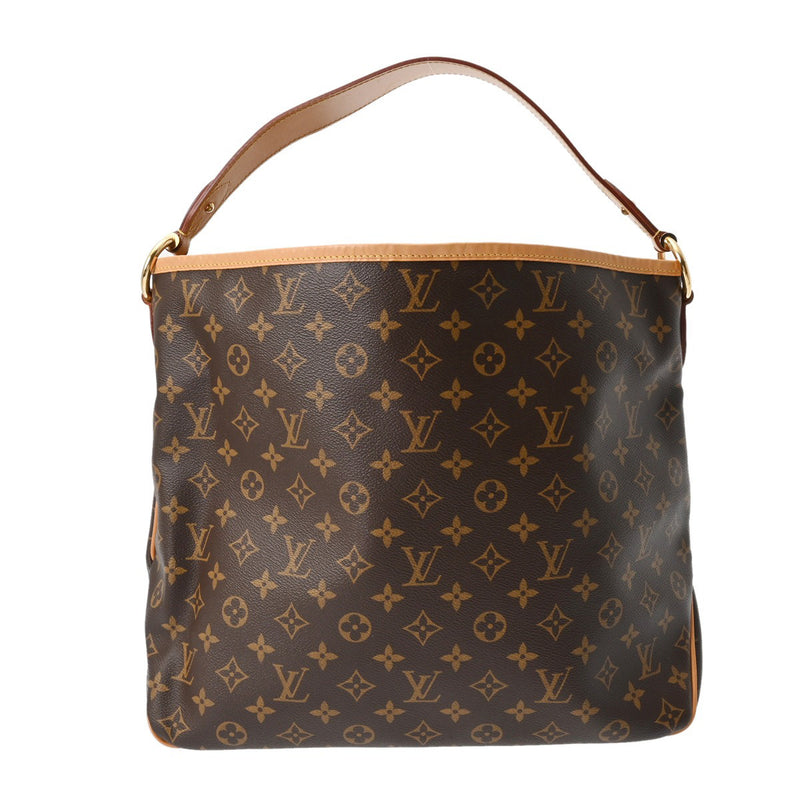 LOUIS VUITTON ルイヴィトン モノグラム ディライトフル MM 新型 ブラウン M50156 レディース モノグラムキャンバス セミショルダーバッグ Aランク 中古 銀蔵