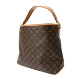 LOUIS VUITTON ルイヴィトン モノグラム ディライトフル MM 新型 ブラウン M50156 レディース モノグラムキャンバス セミショルダーバッグ Aランク 中古 銀蔵