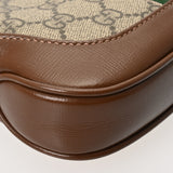 GUCCI グッチ ジャッキー1961 ミニバッグ ベージュ/エボニー 637092 レディース GGスプリームキャンバス レザー ショルダーバッグ 新同 中古 銀蔵