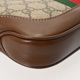 GUCCI グッチ ジャッキー1961 ミニバッグ ベージュ/エボニー 637092 レディース GGスプリームキャンバス レザー ショルダーバッグ 新同 中古 銀蔵