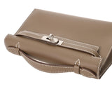 HERMES エルメス ポシェットケリー エトゥープ W刻印(2024年頃) レディース ヴォースイフト ハンドバッグ 未使用 銀蔵