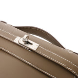 HERMES エルメス ポシェットケリー エトゥープ W刻印(2024年頃) レディース ヴォースイフト ハンドバッグ 未使用 銀蔵