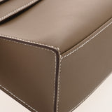 HERMES エルメス ポシェットケリー エトゥープ W刻印(2024年頃) レディース ヴォースイフト ハンドバッグ 未使用 銀蔵