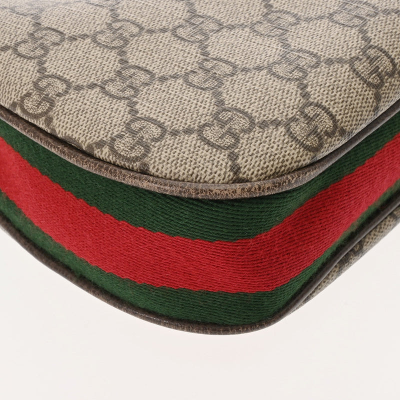 GUCCI グッチ GGスプリーム アタッシェ 2WAY ベージュ 696010 レディース GGスプリームキャンバス レザー ショルダーバッグ ABランク 中古 銀蔵
