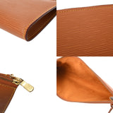 LOUIS VUITTON ルイヴィトン エピ ポシェット アクセソワール ジパングゴールド M52948 レディース レザー アクセサリーポーチ Aランク 中古 銀蔵