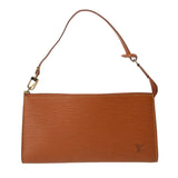 LOUIS VUITTON ルイヴィトン エピ ポシェット アクセソワール ジパングゴールド M52948 レディース レザー アクセサリーポーチ Aランク 中古 銀蔵