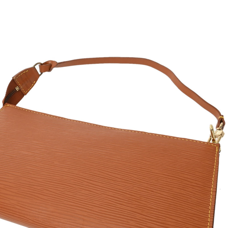LOUIS VUITTON ルイヴィトン エピ ポシェット アクセソワール ジパングゴールド M52948 レディース レザー アクセサリーポーチ Aランク 中古 銀蔵