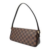 LOUIS VUITTON ルイヴィトン ダミエ レコレータ セミショルダー ブラウン N51299 レディース ダミエキャンバス ハンドバッグ Aランク 中古 銀蔵