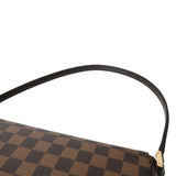 LOUIS VUITTON ルイヴィトン ダミエ レコレータ セミショルダー ブラウン N51299 レディース ダミエキャンバス ハンドバッグ Aランク 中古 銀蔵