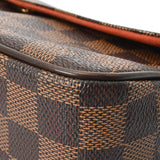 LOUIS VUITTON ルイヴィトン ダミエ レコレータ セミショルダー ブラウン N51299 レディース ダミエキャンバス ハンドバッグ Aランク 中古 銀蔵