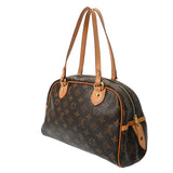 LOUIS VUITTON ルイヴィトン モノグラム モントルグイユ PM ブラウン M95565 レディース モノグラムキャンバス ハンドバッグ ABランク 中古 銀蔵
