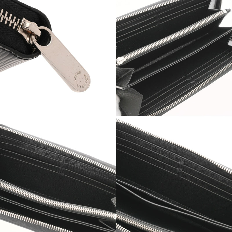 LOUIS VUITTON ルイヴィトン エピ ジッピーウォレット ノワール M61857 ユニセックス レザー 長財布 Aランク 中古 銀蔵