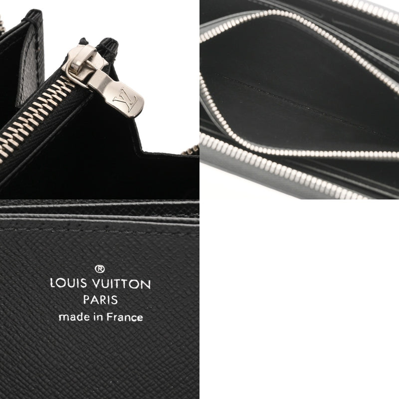 LOUIS VUITTON ルイヴィトン エピ ジッピーウォレット ノワール M61857 ユニセックス レザー 長財布 Aランク 中古 銀蔵