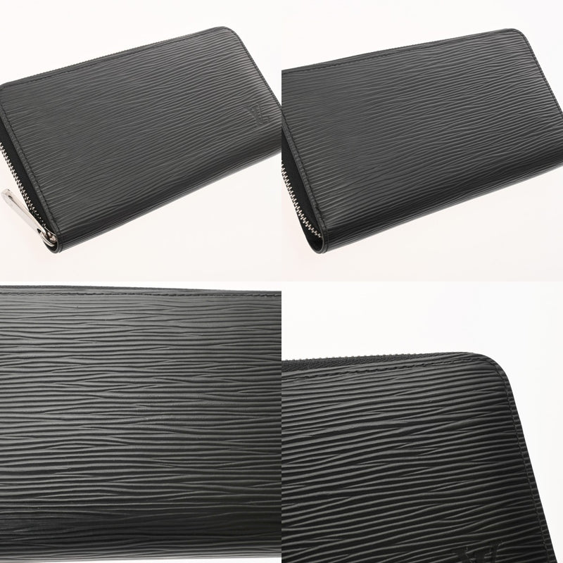 LOUIS VUITTON ルイヴィトン エピ ジッピーウォレット ノワール M61857 ユニセックス レザー 長財布 Aランク 中古 銀蔵