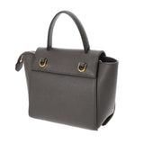 CELINE セリーヌ ベルトバッグピコ グレー 19423ZVA.10DC レディース レザー ハンドバッグ ABランク 中古 銀蔵