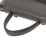 CELINE セリーヌ ベルトバッグピコ グレー 19423ZVA.10DC レディース レザー ハンドバッグ ABランク 中古 銀蔵