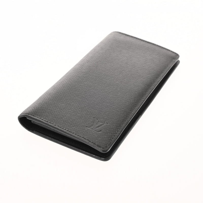 LOUIS VUITTON ルイヴィトン タイガ ポルトフォイユ ブラザ ノワール M30501 メンズ レザー 長財布 ABランク 中古 銀蔵