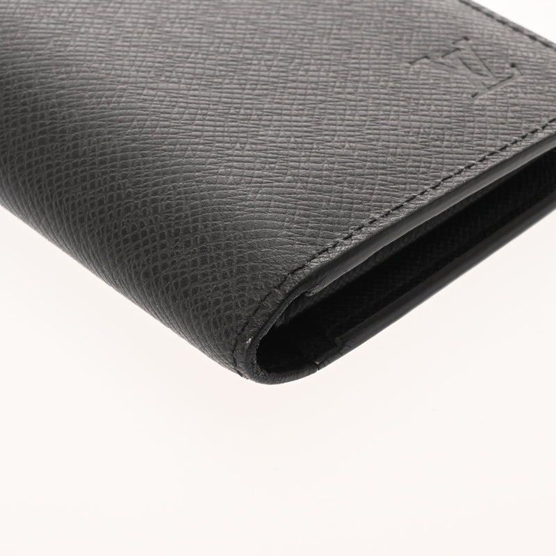 LOUIS VUITTON ルイヴィトン タイガ ポルトフォイユ ブラザ ノワール M30501 メンズ レザー 長財布 ABランク 中古 銀蔵