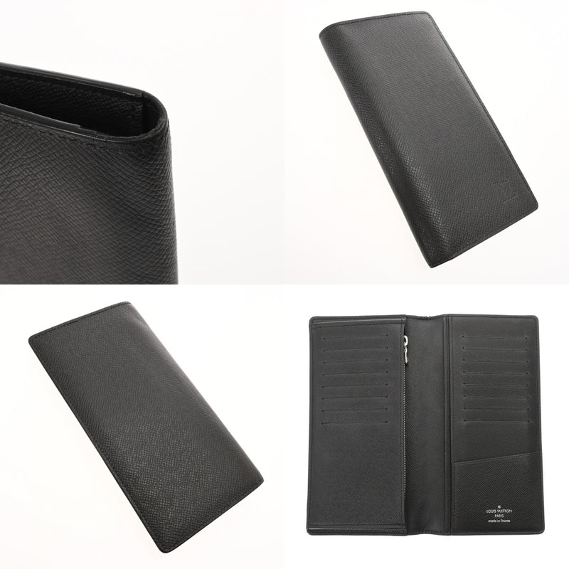 LOUIS VUITTON ルイヴィトン タイガ ポルトフォイユ ブラザ ノワール M30501 メンズ レザー 長財布 ABランク 中古 銀蔵