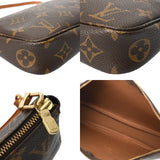 LOUIS VUITTON ルイヴィトン モノグラム ポシェット アクセソワール ブラウン M51980 レディース モノグラムキャンバス アクセサリーポーチ Bランク 中古 銀蔵