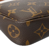 LOUIS VUITTON ルイヴィトン モノグラム ポシェット アクセソワール ブラウン M51980 レディース モノグラムキャンバス アクセサリーポーチ Bランク 中古 銀蔵