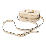 GUCCI グッチ ホースビット1955 スモールカメラバッグ ホワイト 760196 レディース レザー ショルダーバッグ ABランク 中古 銀蔵