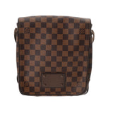LOUIS VUITTON ルイヴィトン ダミエ ブルックリン PM ブルックリン N51210 ユニセックス ダミエキャンバス ショルダーバッグ ABランク 中古 銀蔵