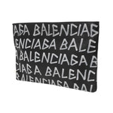 BALENCIAGA バレンシアガ グラフィティ ブラック/ホワイト 494040 ユニセックス レザー クラッチバッグ Aランク 中古 銀蔵