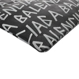 BALENCIAGA バレンシアガ グラフィティ ブラック/ホワイト 494040 ユニセックス レザー クラッチバッグ Aランク 中古 銀蔵