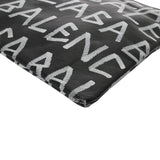 BALENCIAGA バレンシアガ グラフィティ ブラック/ホワイト 494040 ユニセックス レザー クラッチバッグ Aランク 中古 銀蔵