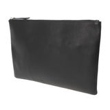 BALENCIAGA バレンシアガ ブラック 485112 ユニセックス レザー クラッチバッグ ABランク 中古 銀蔵