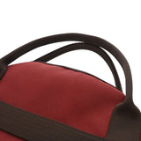 HERMES エルメス サックドパンサージュ グルーム ルージュアッシュ/ショコラ B刻印(2023年頃) レディース トワルシェブロン トートバッグ Aランク 中古 銀蔵