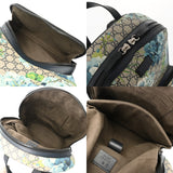 GUCCI グッチ バックパック GGブルームス ベージュ/ブルー 546324 メンズ GGキャンバス レザー リュック・デイパック ABランク 中古 銀蔵