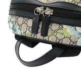 GUCCI グッチ バックパック GGブルームス ベージュ/ブルー 546324 メンズ GGキャンバス レザー リュック・デイパック ABランク 中古 銀蔵