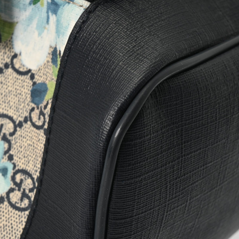 GUCCI グッチ バックパック GGブルームス ベージュ/ブルー 546324 メンズ GGキャンバス レザー リュック・デイパック ABランク 中古 銀蔵