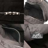 HERMES エルメス エールライン アド MM 旧型 グレー レディース キャンバス リュック・デイパック ABランク 中古 銀蔵