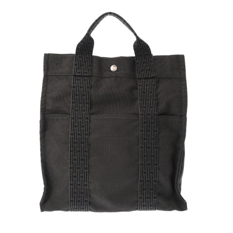 HERMES エルメス エールライン アド MM 旧型 グレー レディース キャンバス リュック・デイパック ABランク 中古 銀蔵