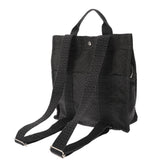 HERMES エルメス エールライン アド MM 旧型 グレー レディース キャンバス リュック・デイパック ABランク 中古 銀蔵