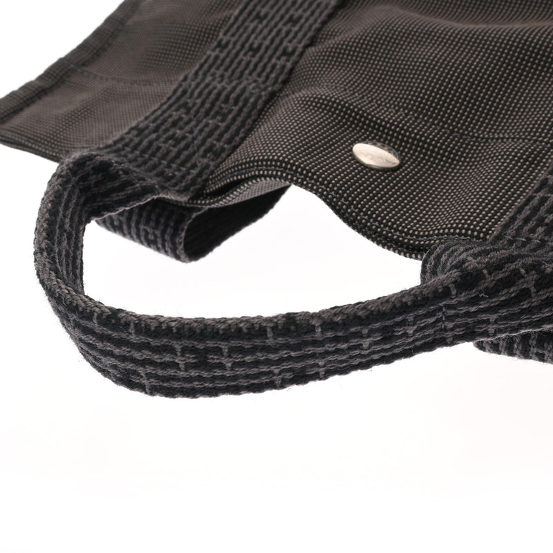 HERMES エルメス エールライン アド MM 旧型 グレー レディース キャンバス リュック・デイパック ABランク 中古 銀蔵