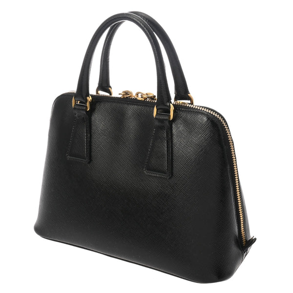 PRADA プラダ 2WAY バッグ ブラック 1BA838 レディース サフィアーノヴェルニ 2WAYバッグ ABランク 中古 銀蔵