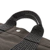 HERMES エルメス エールライン PM 新型 グレー ユニセックス キャンバス トートバッグ ABランク 中古 銀蔵