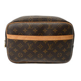 LOUIS VUITTON ルイヴィトン モノグラム リポーター PM ブラウン M45254 ユニセックス モノグラムキャンバス ショルダーバッグ Bランク 中古 銀蔵
