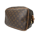 LOUIS VUITTON ルイヴィトン モノグラム リポーター PM ブラウン M45254 ユニセックス モノグラムキャンバス ショルダーバッグ Bランク 中古 銀蔵