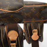 LOUIS VUITTON ルイヴィトン モノグラム リポーター PM ブラウン M45254 ユニセックス モノグラムキャンバス ショルダーバッグ Bランク 中古 銀蔵