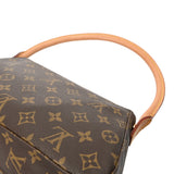 LOUIS VUITTON ルイヴィトン モノグラム ミニ ルーピング ブラウン M51147 レディース モノグラムキャンバス セミショルダーバッグ ABランク 中古 銀蔵