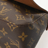 LOUIS VUITTON ルイヴィトン モノグラム ミニ ルーピング ブラウン M51147 レディース モノグラムキャンバス セミショルダーバッグ ABランク 中古 銀蔵