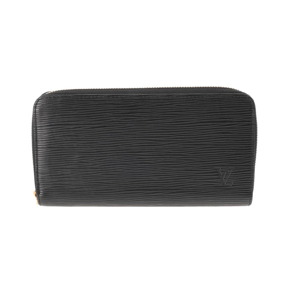 LOUIS VUITTON ルイヴィトン エピ ジッピーウォレット ノワール M68755 ユニセックス レザー 長財布 ABランク 中古 銀蔵